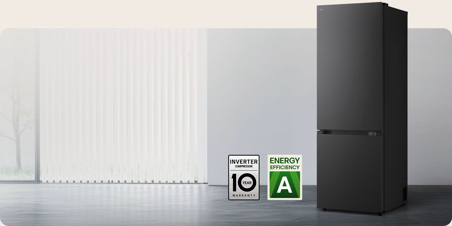 Frigorifero LG con efficienza energetica A