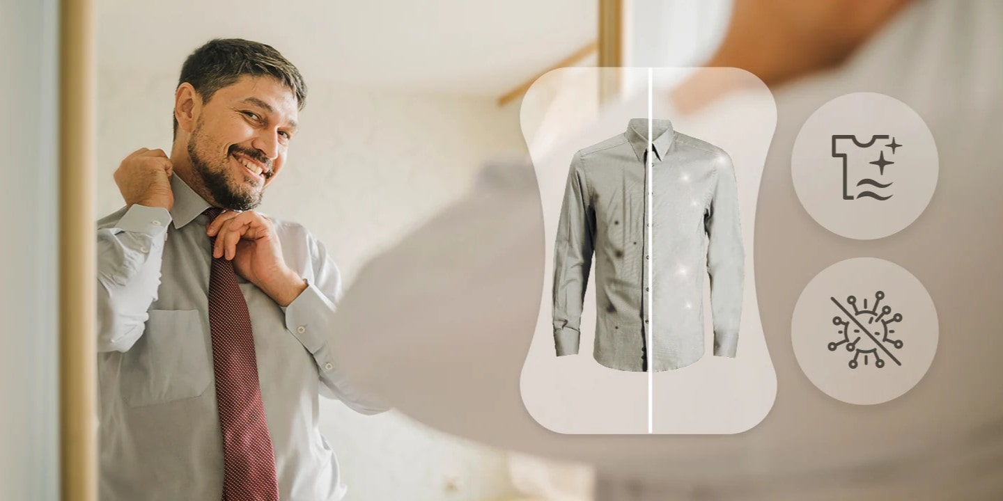 Levare le macchie difficili dai vestiti con le lavatrici LG