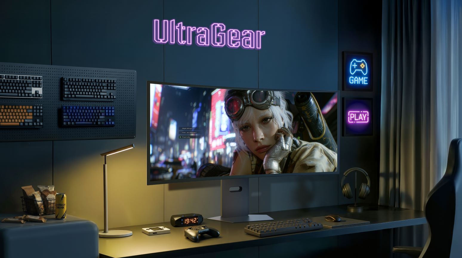 Crea la tua postazione per giocare ai migliori giochi con i monitor LG ultagear da gaming