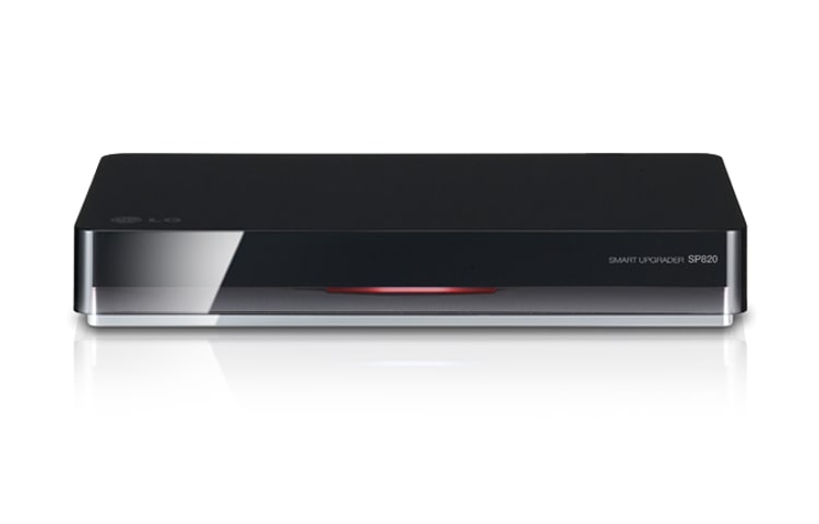 Vista frontale di SP820 - Il rivoluzionario Smart tv box con Telecomando Magic Motion incluso SP820