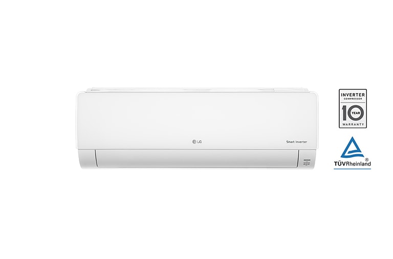 Vista frontale di LG Climatizzatore Smart Inverter Deluxe Classe energetica A&#43;&#43; / A&#43;&#43; 19dB(A) 12000 BTU D12RN