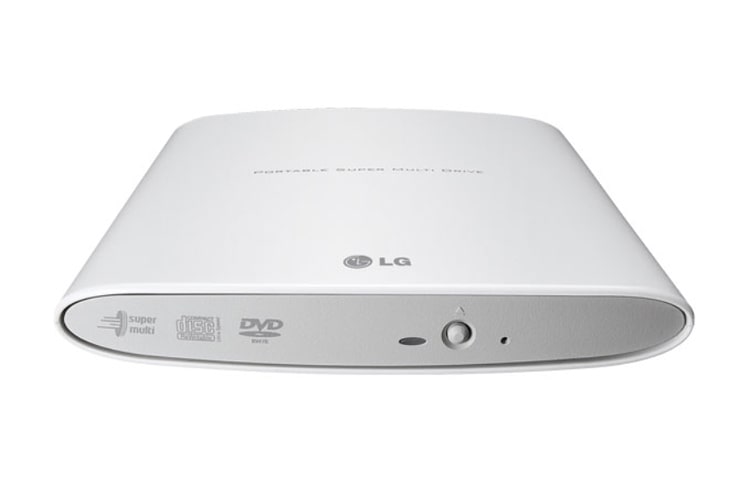 Vista frontale di Masterizzatore DVD esterno slim GP08NU6W