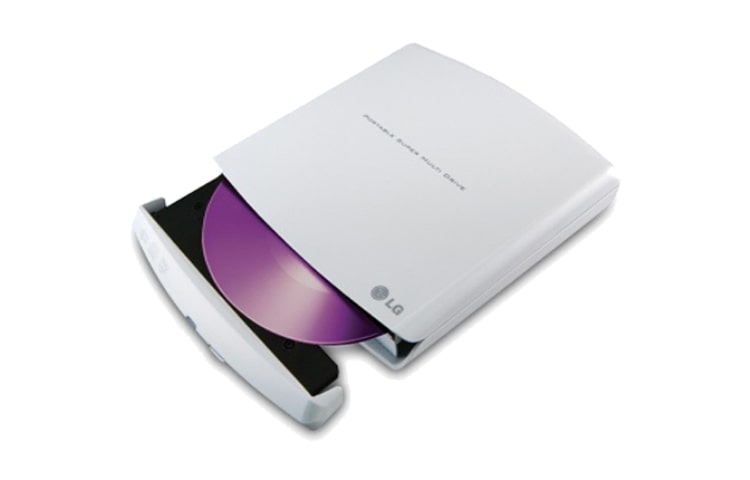 Vista frontale di LG GP10NW20 masterizzatore DVD esterno GP10NW20