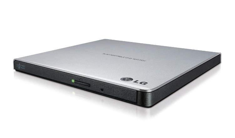 LG Masterizzatore Esterno DVD Supporto M-Disc Mac Compatibile Colore Argento, GP57ES40
