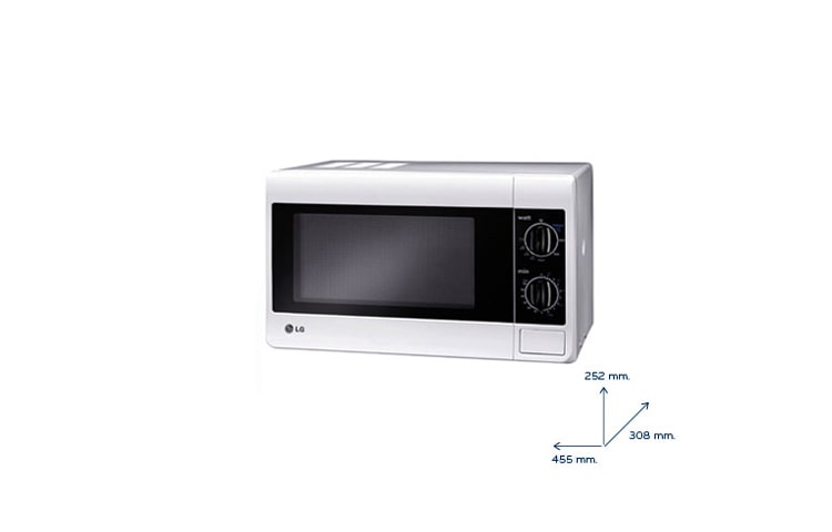 LG Microonde meccanico con grill 20 Lt, MH6028G