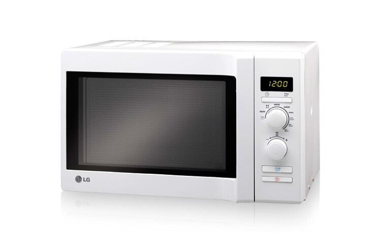 Vista frontale di Microonde semi-elettronico compatto 20 Lt MH6038C