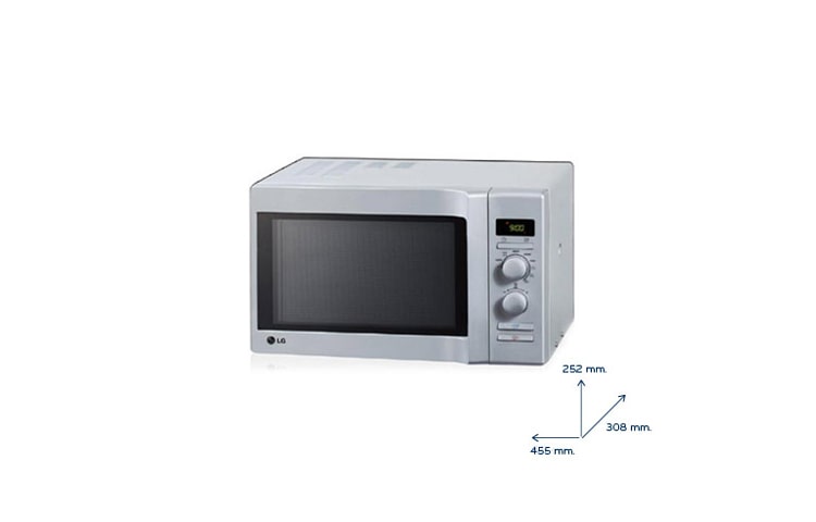 LG Microonde semi-elettronico compatto 20 Lt, MH6038CS
