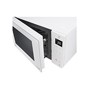 LG Microonde 23 litri, potenza 1000W | Cottura a vapore, Smart Inverter, Bianco, MH6336GDH