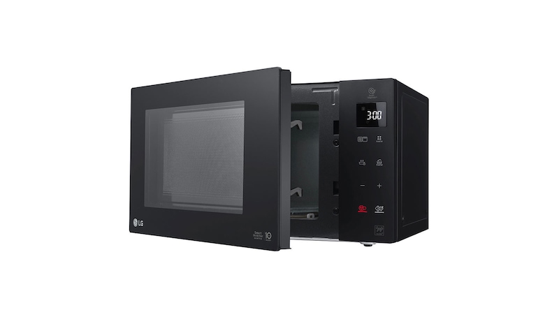 LG Microonde 23 litri, potenza 1000W | Grill, Smart Inverter, Nero, MH6336GIB
