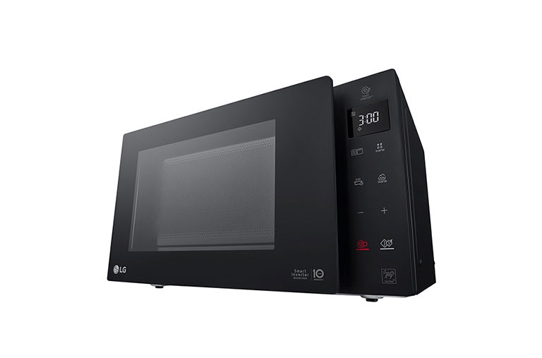 LG Microonde 23 litri, potenza 1000W | Grill, Smart Inverter, Nero, MH6336GIB