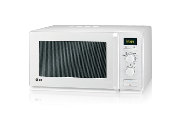 Vista frontale di Microonde semi-elettronici 23 Lt compatti MH6338A
