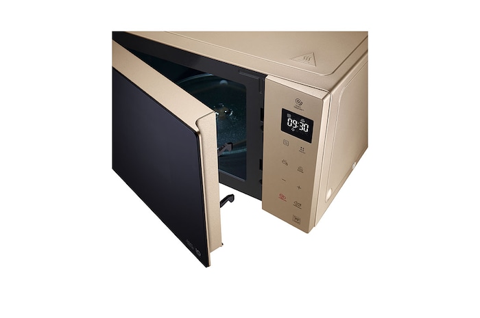 LG Microonde NeoChef 25 litri, potenza 1000W | Grill, Scongelamento, Lievitazione, Ricette, Smart Inverter | Ash Blonde, MH6535GISA