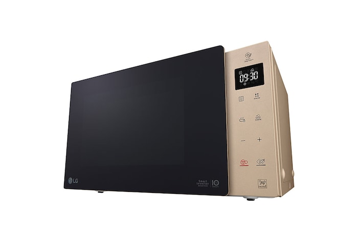 LG Microonde NeoChef 25 litri, potenza 1000W | Grill, Scongelamento, Lievitazione, Ricette, Smart Inverter | Ash Blonde, MH6535GISA