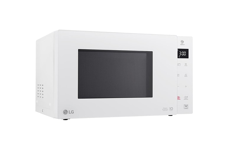 LG Microonde 25 litri, potenza 1000W | Grill e Frittura leggera, Smart Inverter, Bianco, MH6535GPH