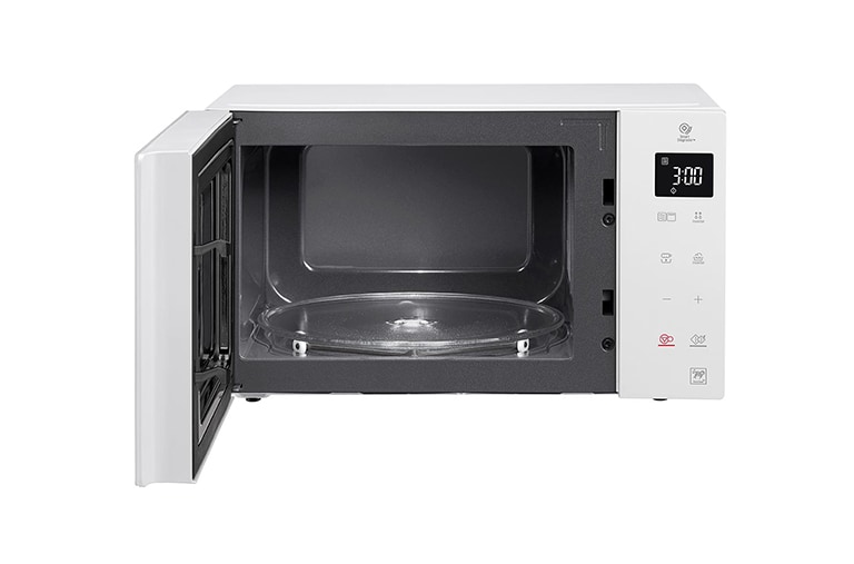 LG Microonde 25 litri, potenza 1000W | Grill e Frittura leggera, Smart Inverter, Bianco, MH6535GPH