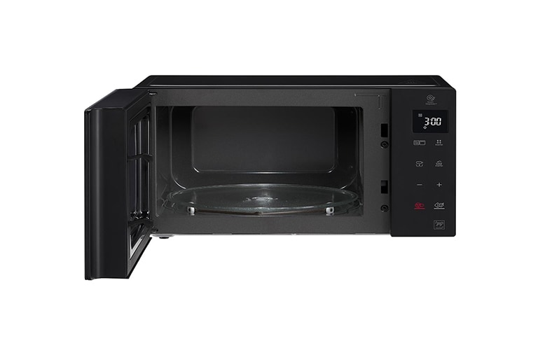 LG Microonde 25 litri, potenza 1000W | Grill e Frittura leggera, Smart Inverter, Nero, MH6535GPS