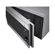 LG microonde Smart Inverter Grill 25 litri Potenza 1150W Colore Inox, MH6565CPS