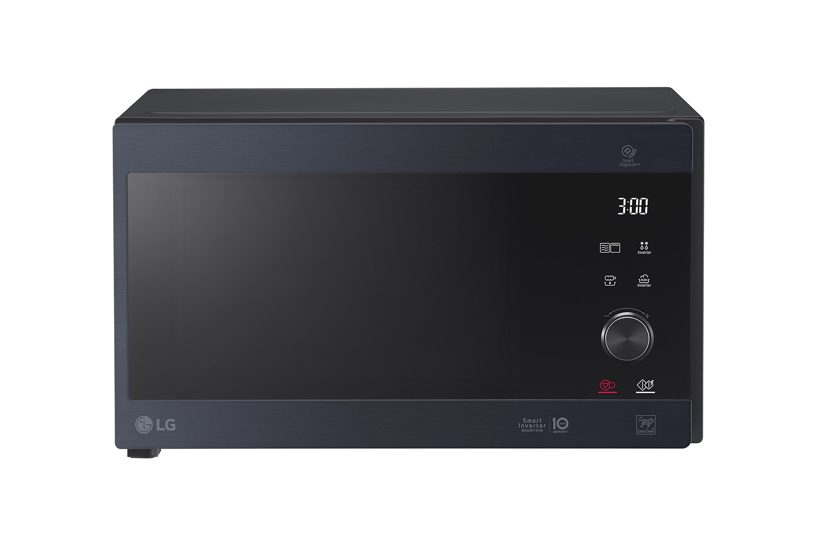 Foto frontale del microonde LG MH6565CPW