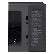 LG Microonde NeoChef 25 litri, potenza 1000W | Frittura leggera, Grill, Lievitazione, Ricette, Smart Inverter | Inox nero, MH6565CPW