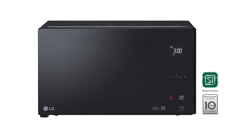 LG microonde Smart Inverter Grill 25 litri Potenza 1150W Colore Nero Fumè, MH6595DPS