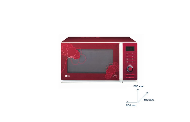 LG MH6889PC Forno grill 28 litri e con kit vapore Steam Chef, MH6889PC