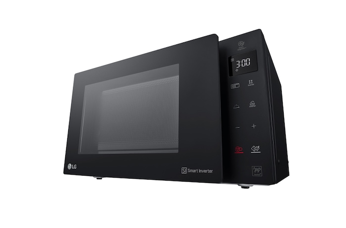 LG Microonde 32 litri, potenza 1200W | Grill e Frittura leggera, Smart Inverter, Nero, MH7235GPS