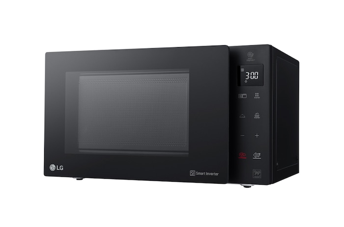 LG Microonde 32 litri, potenza 1200W | Grill e Frittura leggera, Smart Inverter, Nero, MH7235GPS