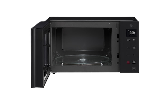 LG Microonde 32 litri, potenza 1200W | Grill e Frittura leggera, Smart Inverter, Nero, MH7235GPS