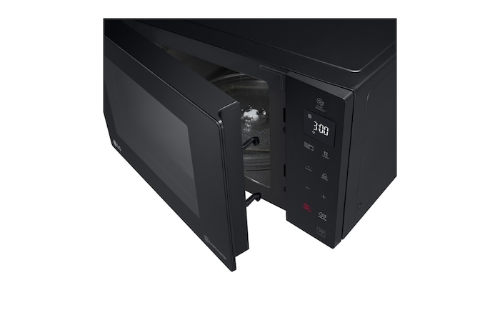 LG Microonde 32 litri, potenza 1200W | Grill e Frittura leggera, Smart Inverter, Nero, MH7235GPS
