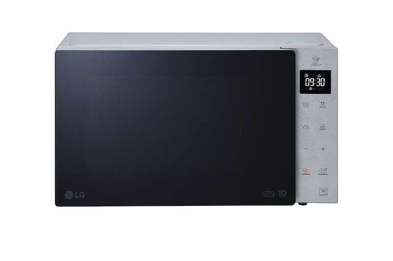 LG Microonde 32 litri, potenza 1200W | Grill e Frittura leggera, Smart Inverter, Argento, MH7235GPSS