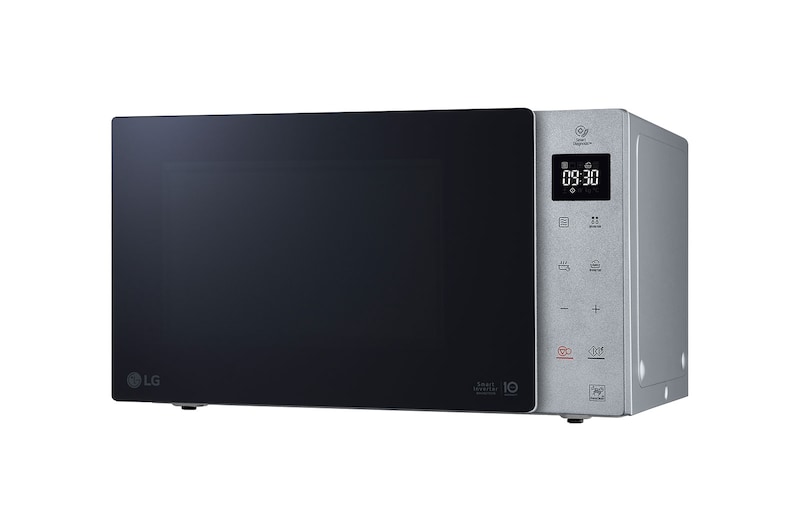 LG Microonde 32 litri, potenza 1200W | Grill e Frittura leggera, Smart Inverter, Argento, MH7235GPSS