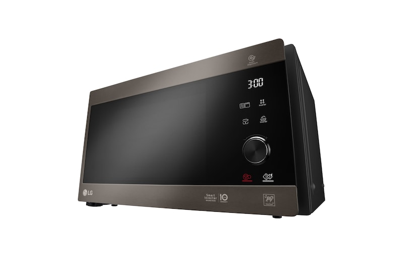 LG microonde Smart Inverter Grill 32 litri Potenza 1350W Colore Grigio Cenere, MH7265CPT