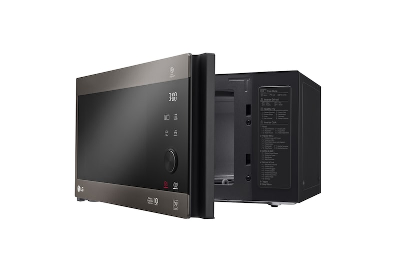 LG microonde Smart Inverter Grill 32 litri Potenza 1350W Colore Grigio Cenere, MH7265CPT