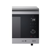 LG Microonde combinato 39 litri, potenza 1100W | Cottura a vapore e Frittura leggera, Smart Inverter, Argento scuro, MJ3965ACS