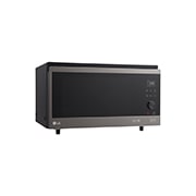 LG microonde Smart Inverter Combinato 39 litri Potenza 1350W Cottura a Vapore Color Inox Black Steel, MJ3965ACT
