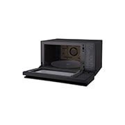 LG microonde Smart Inverter Combinato 39 litri Potenza 1350W Cottura a Vapore Color Inox Black Steel, MJ3965ACT