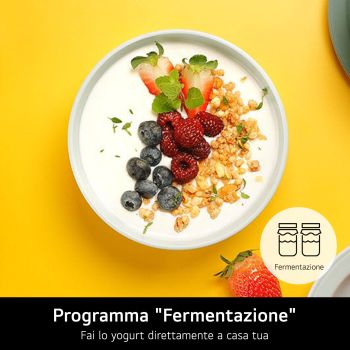 Programma "Fermentazione" forno Microonde LG modello MJ3965BPB