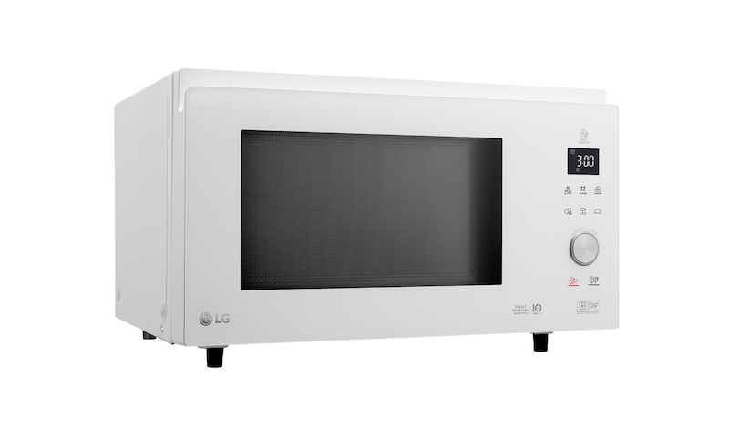 LG microonde Smart Inverter Combinato 39 litri Potenza 1350W Colore Bianco, MJ3965BPH