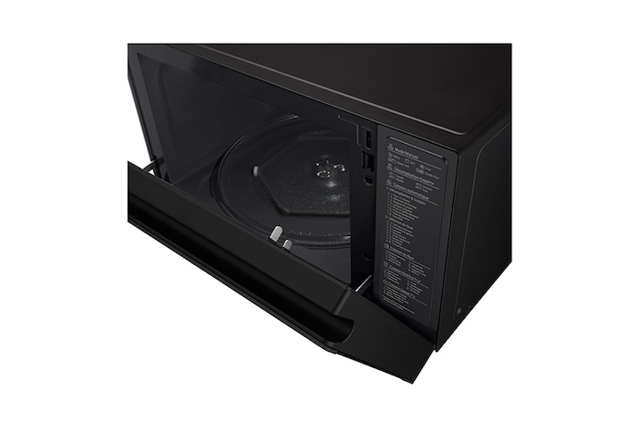 LG Microonde combinato 39 litri, potenza 1100W | Frittura leggera, Smart Inverter, Nero, MJ3965BPS