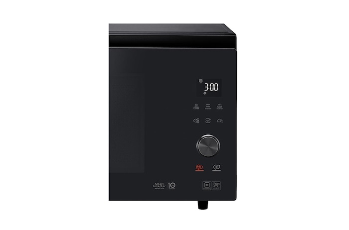 LG Microonde combinato 39 litri, potenza 1100W | Frittura leggera, Smart Inverter, Nero, MJ3965BPS