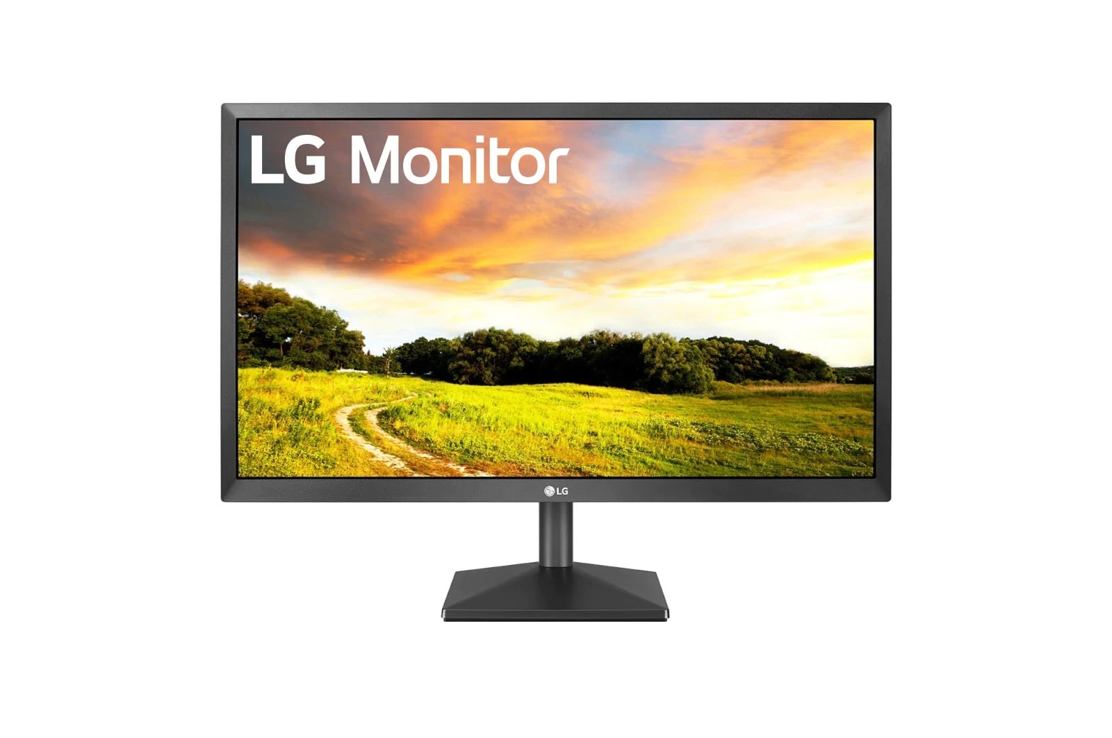 Vista frontale di LG Monitor PC IPS 22&#34; 16:9 Full HD 22MK400H-B