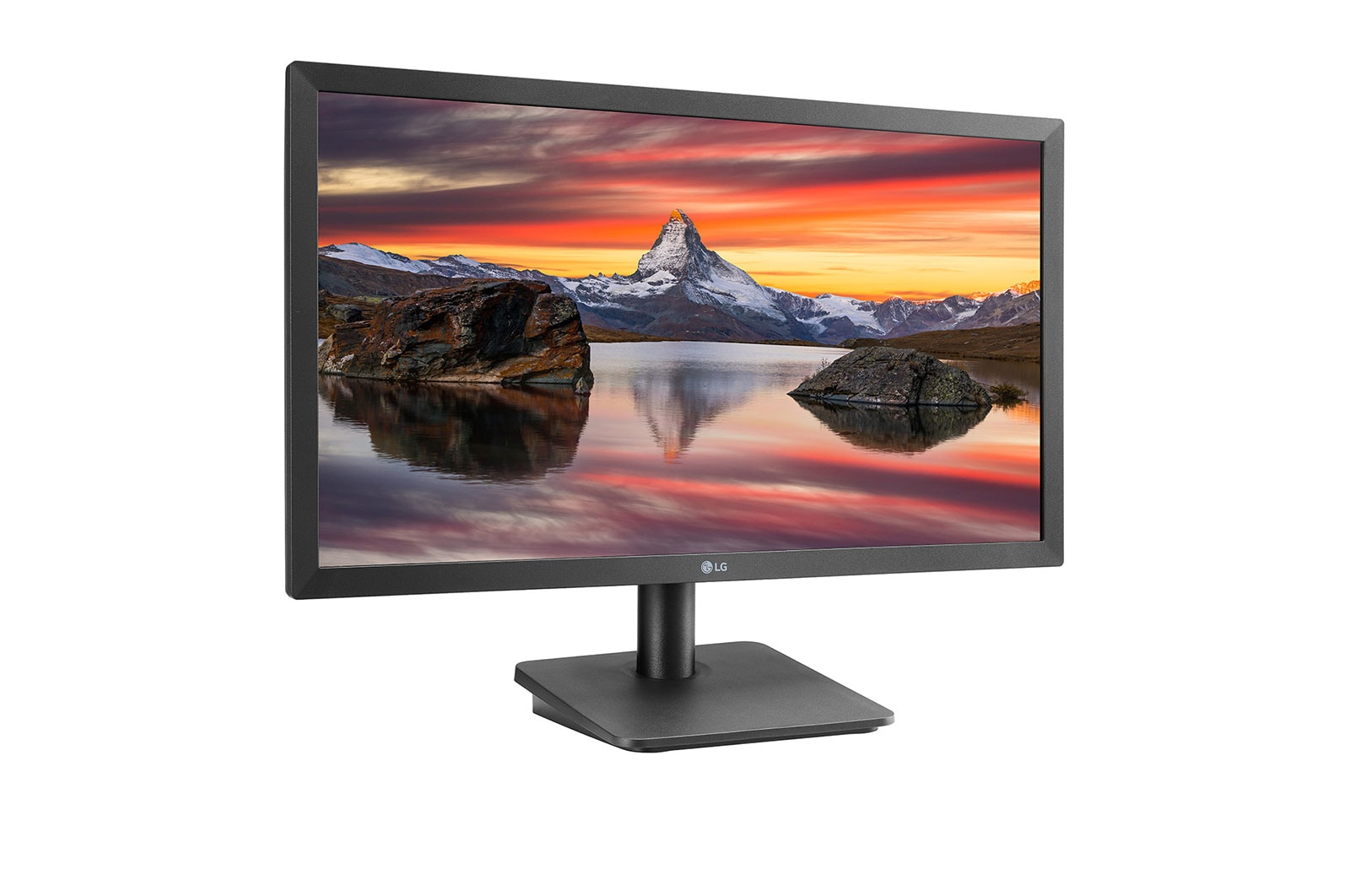 LG Full HD | Monitor 22'' Serie MP410P | Full HD, FreeSync 75Hz, Nero, 22MP410P-B