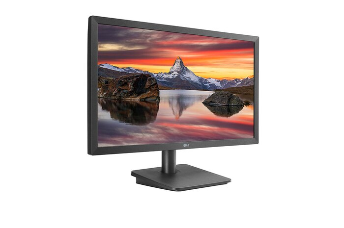 LG Full HD | Monitor 22'' Serie MP410P | Full HD, FreeSync 75Hz, Nero, 22MP410P-B