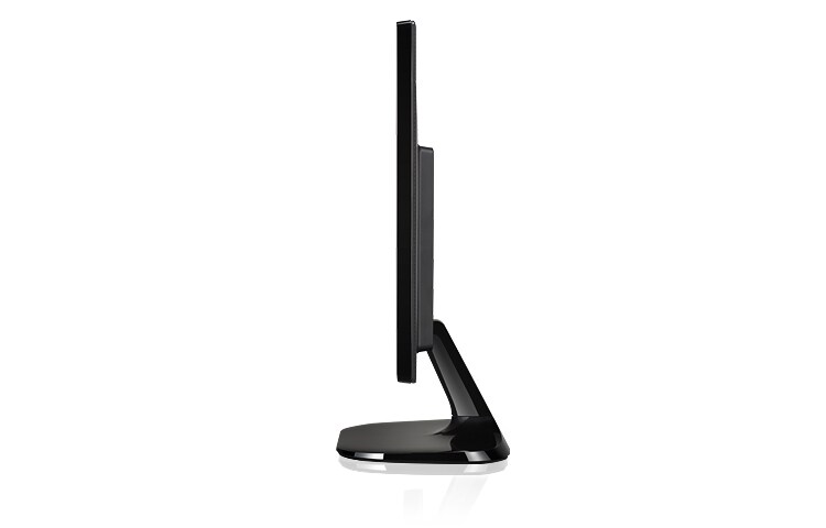 LG Monitor IPS LED 22 pollici, 16:9 con Reader Mode, MC DFC 5.000.000:1, Full HD, luminosità 250 cd/m2, angolo di visuale 178°/178° e appendibile a parete., 22MP55HQ