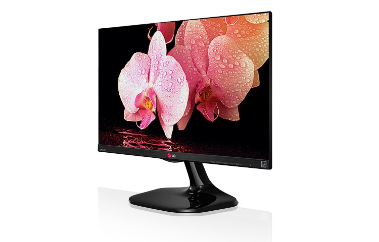 LG Monitor IPS LED, 23 pollici, 16:9 con Cinema Screen, Reader Mode, Mega Contrast DFC 5.000.000:1, Full HD, luminosità 250 cd/m², angolo di visuale 178°/178° e attacco Vesa., 23MP65HQ