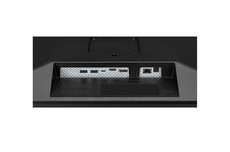 LG Monitor Professionale IPS 24'' Full HD USB-C Speaker e Webcam integrati, 24BP750C-B