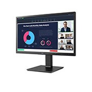 LG Monitor Professionale IPS 24'' Full HD USB-C Speaker e Webcam integrati, 24BP75CP-B