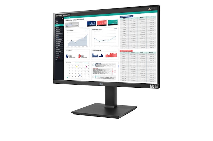 LG Business | Monitor 24" | Full HD 16:10, IPS, Speaker integrati, 24BQ55WY-B