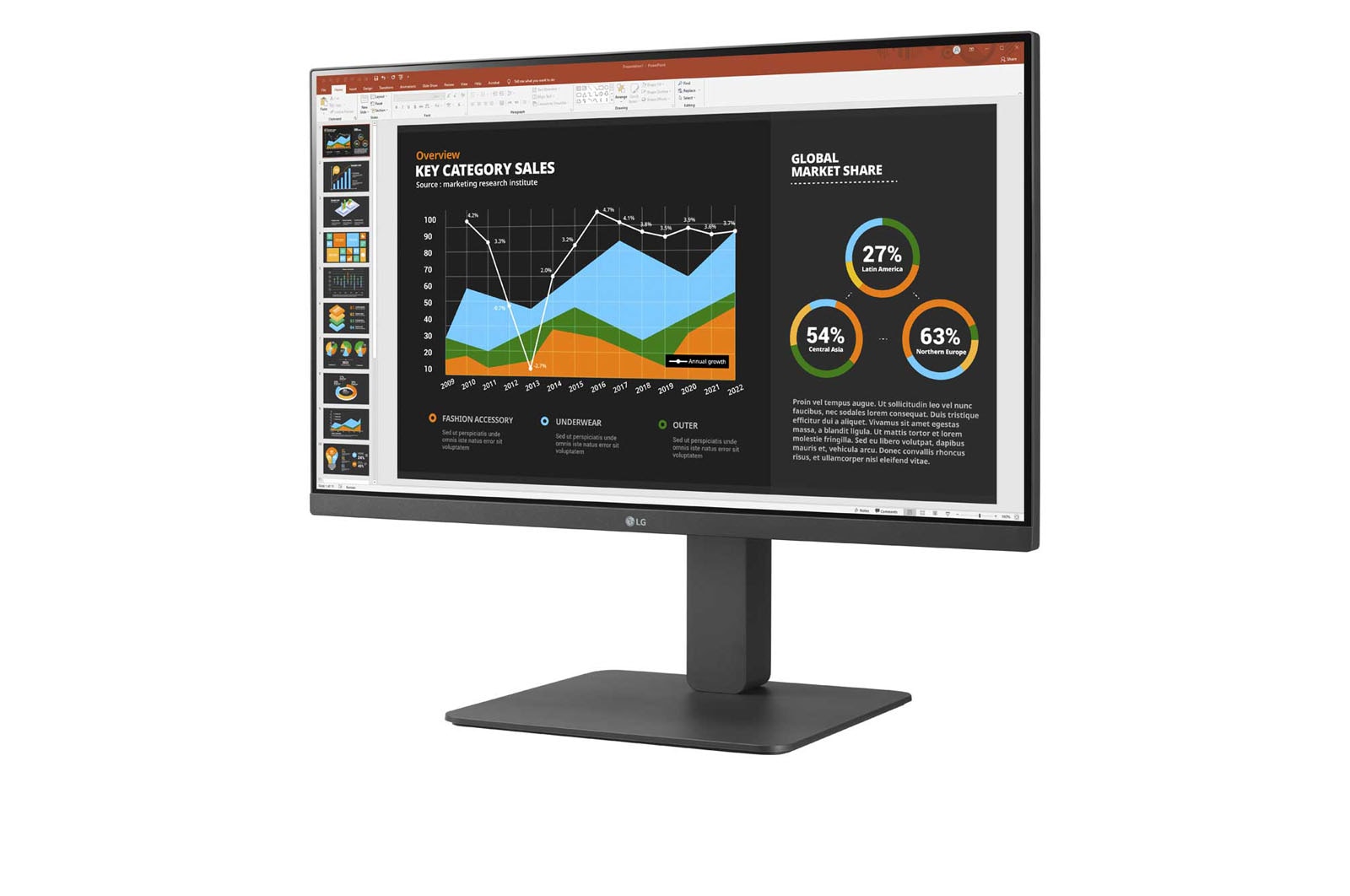 LG Business | Monitor Docking 24" | Full HD, IPS, USB-C, RJ45, Webcam e Speaker integrati, 24BR750C-C