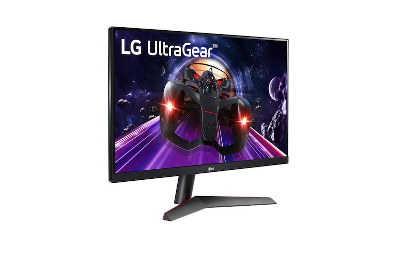 LG UltraGear | Monitor Gaming 24" Serie GN60T | Full HD, IPS, 1ms GtG, 144Hz, 24GN60T-B